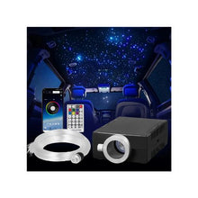 Fiber Optic Galaxy LED Star Ceiling Light Kit with Bluetooth Control For Home & Car Starry