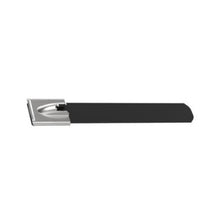 Polyester Coated Stainless Steel Cable Tie Black MLTFC6SH-LP316 (Pack of 50)