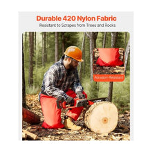 Medium Chainsaw Safety Chaps 35–36 Inch Waist Class C 8-Layer Apron-Style Protective Pants with Adjustable Belt & Gear Pocket