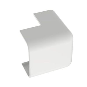 Low Voltage Outside Corner Surface Raceway Fitting Off White OCF10IW-X (Pack of 10)
