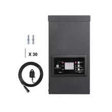 Compact Intelligent 120W Outdoor Lighting Transformer with Photocell Control for Pathway, Garden & Pool Lighting