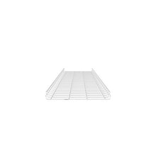 Powder Coated Steel Wire Basket Hardware Kit White PWB2X18WH