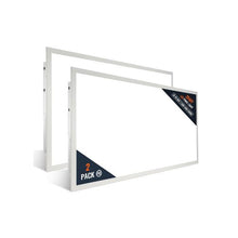 Professional Edge Lit 2x4 LED Flat Panel Light, 50W Surface Mount Ceiling Fixture for Home & Office Adjustable Color Temperature