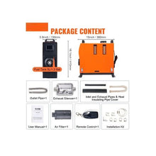 Multi-Purpose Standalone Diesel Heating Unit for Automotive & Marine Use with Remote & LCD Control