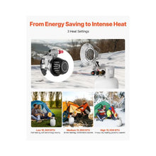 High-Efficiency 15,000 BTU Infrared Propane Heater for Ice Fishing and Hunting
