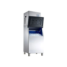 High Capacity Commercial Ice Making Machine with 550LB Daily Output and 300LB Storage Bin