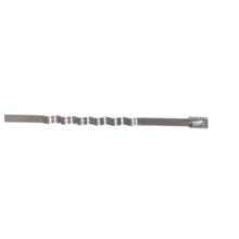 Stainless Steel Wave Cable Ties Natural MLT4WS-LP (Pack of 50)