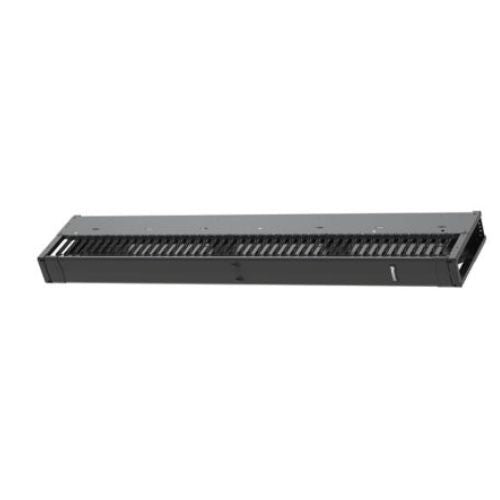 45RU Single Sided Vertical Cable Manager Black PE2VFD06