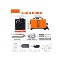 8KW All-in-One Compact Smart Portable Diesel Air Heater with Display for Car RV