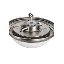 3000K Warm Glow Decorative 750 Lumens Ceiling Fan Light Add-On Frosted Glass & Nickel Finish