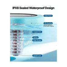 45,000 Gallon Green Hexagonal Solar Pool Ionizer Floating Copper Water Purifier & Cleaner with Copper Anode for Pools & Spas