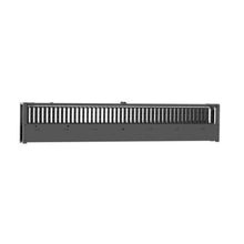 45RU Single Sided Vertical Cable Manager Black PE2VFD06