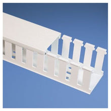 Type NE Halogen Free Slotted Base Wiring Duct White NE4X5WH6 (Pack of 6)
