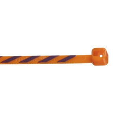 Nylon Miniature Cross Section Locking Cable Tie Orange With Violet PLT1M-L3-7 (Pack of 50)