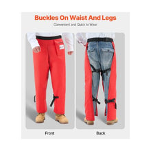 Medium Chainsaw Safety Chaps 35–36 Inch Waist Class C 8-Layer Apron-Style Protective Pants with Adjustable Belt & Gear Pocket