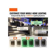 Compact Intelligent 120W Outdoor Lighting Transformer with Photocell Control for Pathway, Garden & Pool Lighting