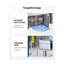 Commercial Stainless Steel 72 Inch Refrigerated Prep Station with Cutting Board & 18 Ingredient Pans