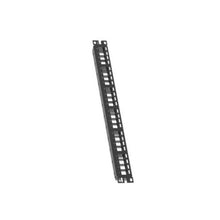 24 Port Unshielded Flush Mounted Flat Patch Panel Black NKPP24FMY