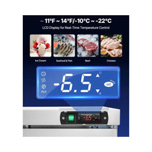 Commercial 60 Inch Undercounter Freezer Worktable 2 Door Stainless Steel Food Prep Freezer