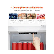 11 Cu.Ft Frost-Free Convertible Refrigerator Freezer with Intelligent Temperature Control Flexible Storage & Modern Upright Design