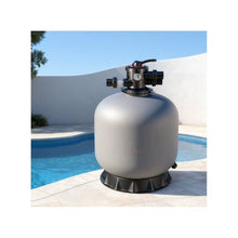 24 Inch 65 GPM Sand Pool Filter System Above Ground & Inground Swimming Pool Filter with 7 Way Valve