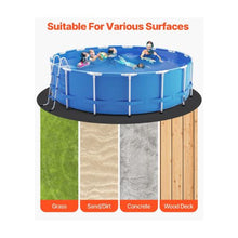 Round 15 Ft Pool Liner Pad Heavy Duty Above Ground Pool Underlayment Mat for Puncture and Wear Protection