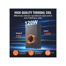 Compact Intelligent 120W Outdoor Lighting Transformer with Photocell Control for Pathway, Garden & Pool Lighting