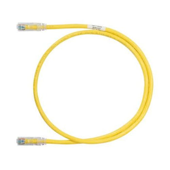 9 FT Netkey Copper Conductor Patch Cord Category 6 UTP Cable Yellow NK6PC9YLY