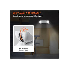 3W Adjustable Dual Head LED Battery Backup Emergency Safety Light for Commercial Use