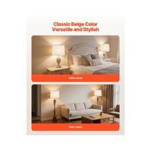 11" x 13" x 10 Inch Replacement Decorative Drum Lamp shade Set for Table & Floor Lamps