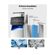 1000LB Stainless Steel Commercial Ice Maker for Food Service and Hospitality Applications