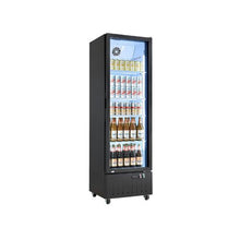 12.7 Cu.Ft Commercial Display Beverage Refrigerator with Glass Door Flexible Adjustable Shelves Design for Shops, Bars & Home