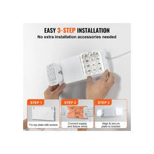 3W Adjustable Dual Head LED Battery Backup Emergency Safety Light for Commercial Use