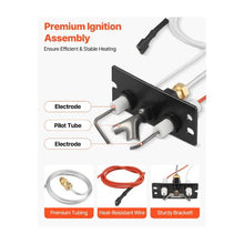 Fireplace Pilot Burner Replacement Assembly for Quadra-Fire Fireplaces