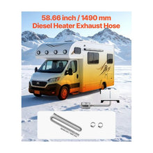 Heavy Duty Replacement Flexible Exhaust Hose for 2KW, 5KW, and 8KW Diesel Heaters
