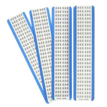 Vinyl Cloth Wire Marker Card Number Combination Pack White PCMCP-1-25