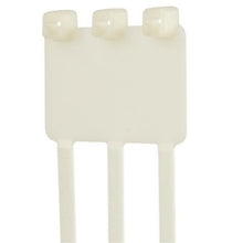 Nylon Premium Marker Cable Tie Wrap Standard Natural PL3M2S-L (Pack of 50)