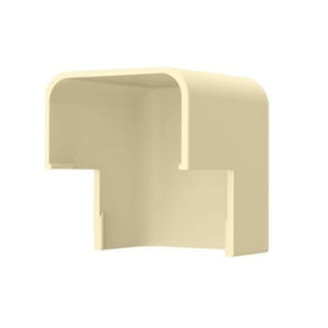 LDPH10 Outside Corner Power Rated Surface Raceway Fitting Electric Ivory OCFC10EI-X