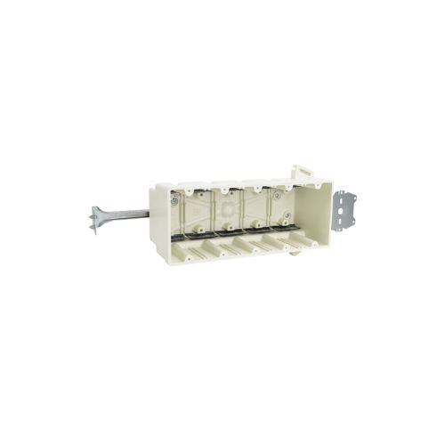 Multi Gang Fiberglass Nonmetallic Sheathed Cable Electrical Enclosure Off White 5305-Z4BK