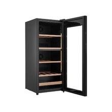 32 Bottle Dual Zone Wine Cooler Refrigerator with Glass Door & Adjustable Temperature Control