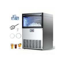 Large Capacity Professional Commercial Built-In or Freestanding Ice Maker with 50 lb Ice Storage