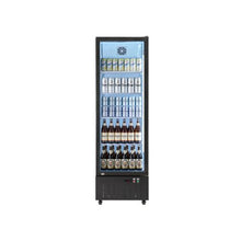 12.7 Cu.Ft Commercial Display Beverage Refrigerator with Glass Door Flexible Adjustable Shelves Design for Shops, Bars & Home