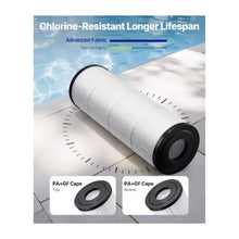 325 Sq. Ft. Pool & Spa Filter Cartridge Replacement Set 4 x 80 Sq. Ft. Filter Elements Easy-to-Clean Design Compatible with Pentair CCP320