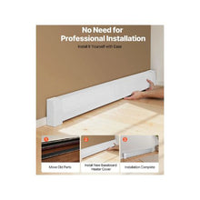 Premium 5 ft Baseboard Heater Cover for Standard Electric Heating Units Easy Installation
