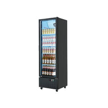 12.7 Cu.Ft Commercial Display Beverage Refrigerator with Glass Door Flexible Adjustable Shelves Design for Shops, Bars & Home
