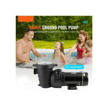 3450 RPM High-Flow 110V Single Speed Water Pump for Above Ground Pool Systems