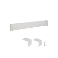 5 ft Basic Baseboard Heater Cover Replacement White Steel Front Cover Easy-to-Install