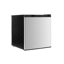 Stainless Steel Compact 1.6 Cu.Ft Single Door Mini Refrigerator with Freezer Compartment for Home & Office