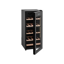32 Bottle Dual Zone Wine Cooler Refrigerator with Glass Door & Adjustable Temperature Control