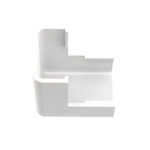 LD3 Low Voltage Outside Corner Surface Raceway Fitting White OCF3WH-E (Pack of 20)